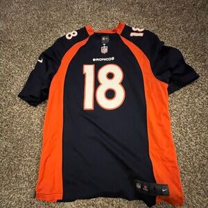 Hardly worn peyton manning broncos jersey